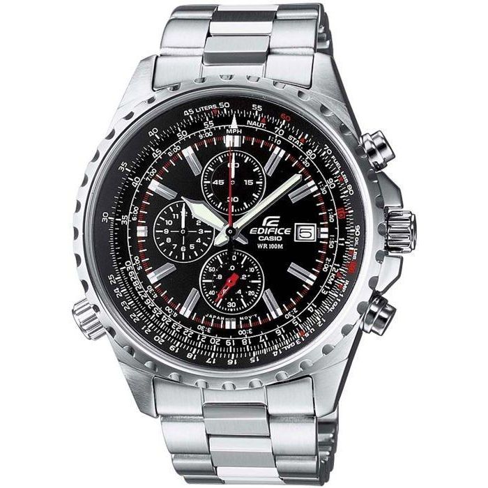 Casio EDIFICE Reloj de Acero Inoxidable Gris