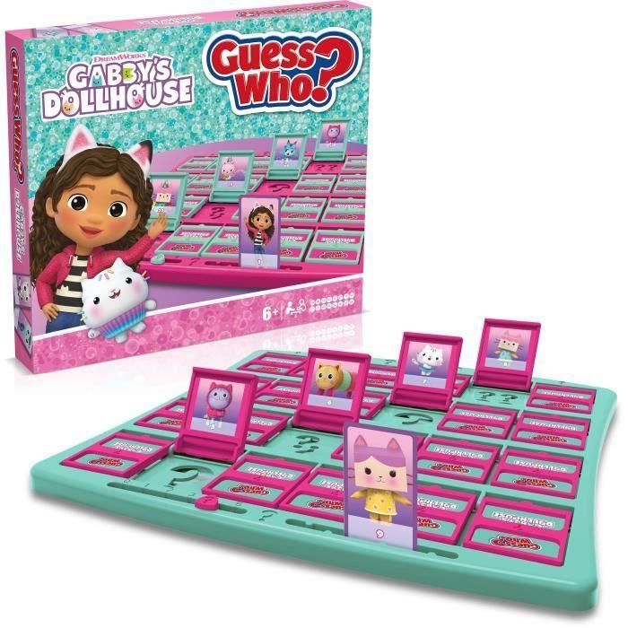 Winning Moves WIN5036905057974 Juego de Mesa ¿Quién es? Gabby y la Casa Mágica, Edición Casa de Muñecas 1 Winning Moves WIN5036905057974 Juego de Mesa ¿Quién es? Gabby y la Casa Mágica, Edición Casa de Muñecas 1