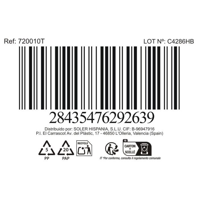 La Mediterranea Bol Aperitivo Japonés Ø15.2 x 7.6 cm Reactivo "Yui" (18 Unidades)