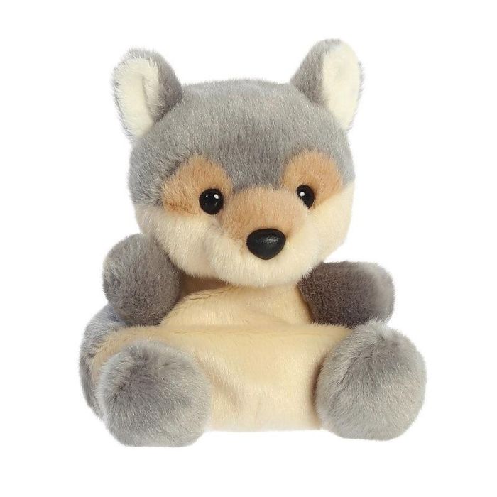 AURORA Peluche Lobo Palm Pals 13 cm - Muñeco de Peluche Suave 1 AURORA Peluche Lobo Palm Pals 13 cm - Muñeco de Peluche Suave 1