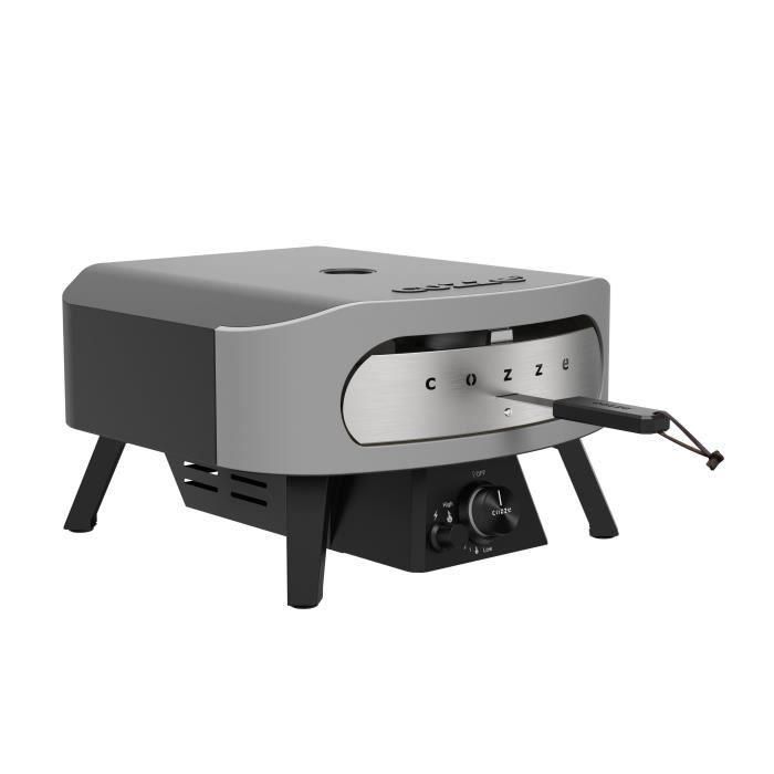 Cozze COZ5708614904305 Horno de pizza 13" a Gas 6 KW hasta 450°C con termómetro y puerta 1