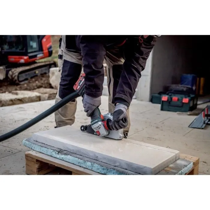 Metabo WVB 18 LT BL 11-125 Quick Amoladora a Batería Profesional 18V para Hormigón 2