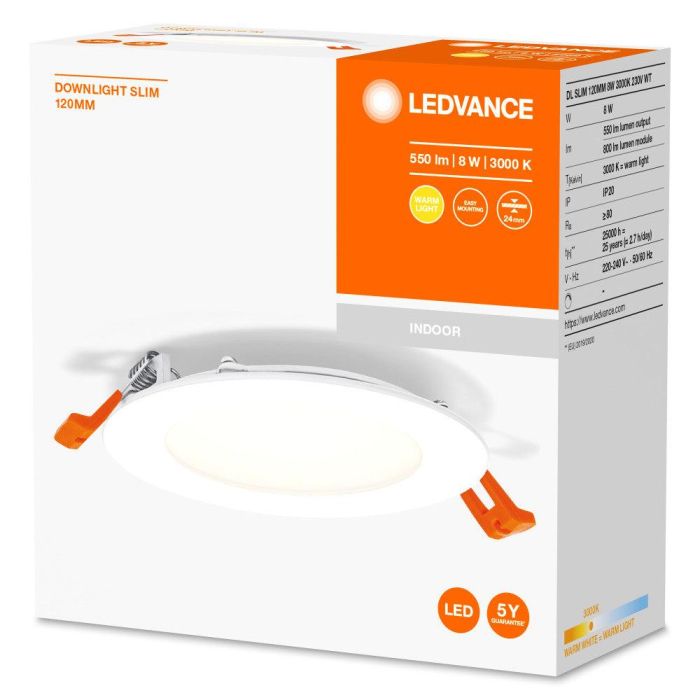 [LVE-4058075573079] Downlight LED Ledvance   8W 550Lm 3000K 110º IP20 1