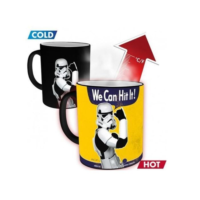 Abystyle Taza Star Wars Original Stormtrooper - Cambia de color con líquido caliente
