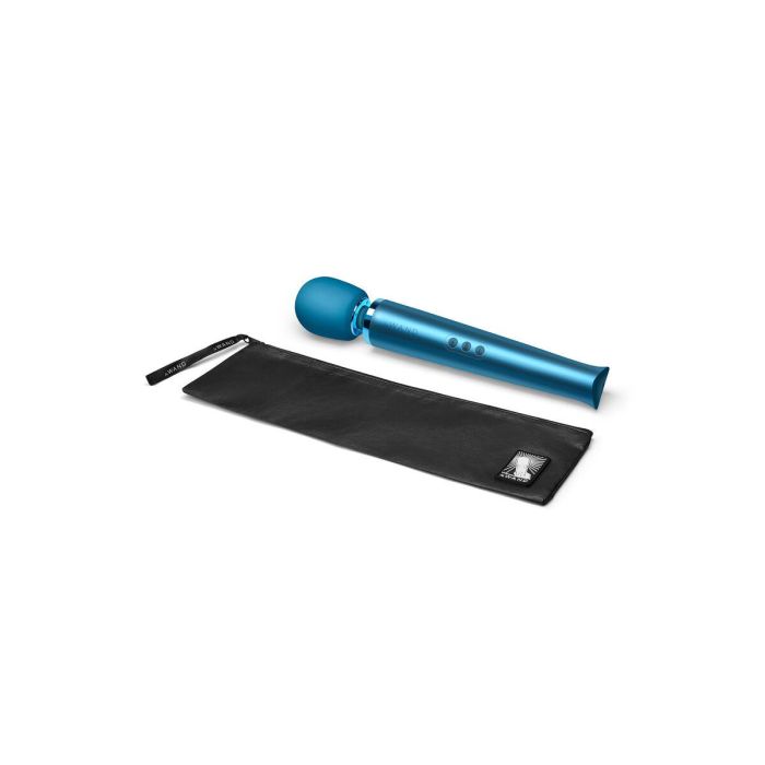 Varita Masajeadora Recargable Le Wand Pacific Blue Azul 12 Varita Masajeadora Recargable Le Wand Pacific Blue Azul 12