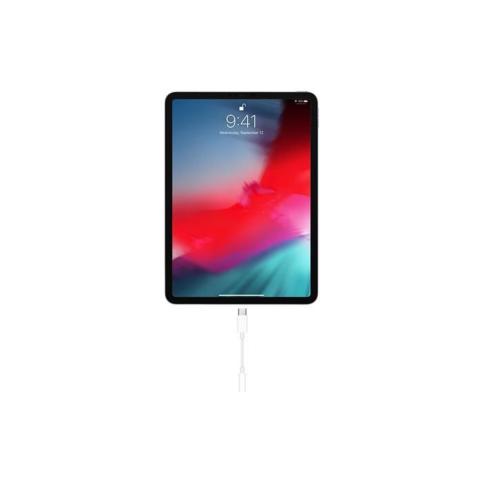 Apple Adaptador de conector de auriculares USB-C a 3.5 mm MU7E2ZM/A 3