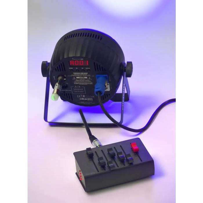 ALGAMLIGHT Receptor DMX Inalámbrico Hembra 3 Pines Batería 400m 2