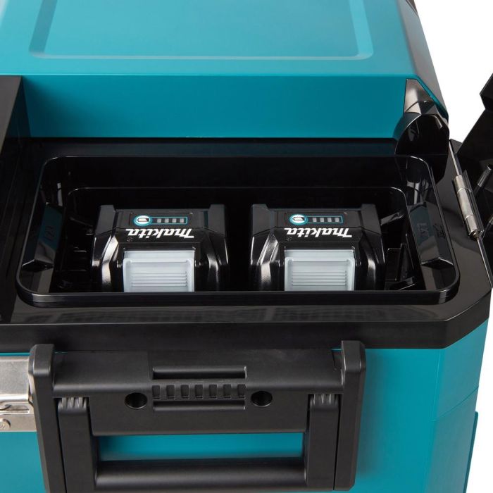 Makita CW004GZ Caja Refrigeradora y Calentadora 40V, Portátil 29 L, -18 a 60 °C, Batería/Corriente/CC 13 Makita CW004GZ Caja Refrigeradora y Calentadora 40V, Portátil 29 L, -18 a 60 °C, Batería/Corriente/CC 13