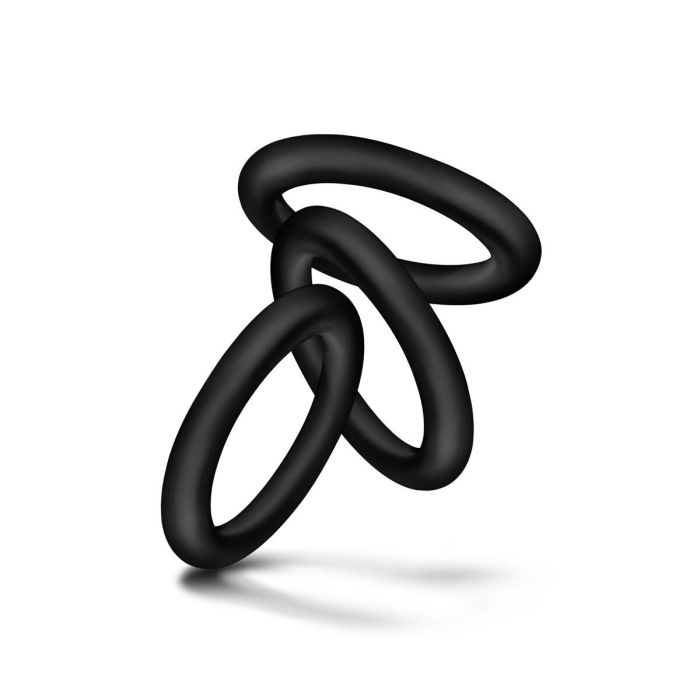 Anillo para el Pene Blush Performance Negro 4 Anillo para el Pene Blush Performance Negro 4