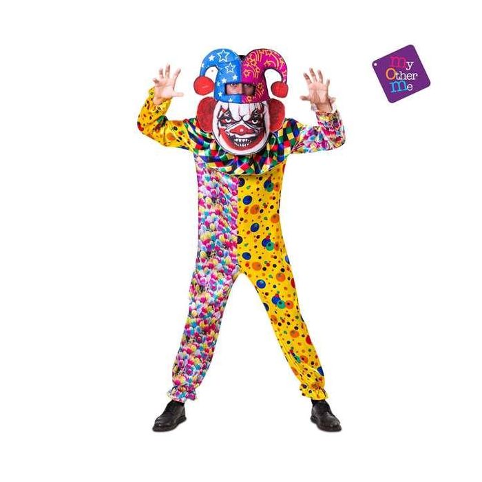 My Other Me ml Disfraz de Payaso Cabezudo para Hombre con Mono y Capucha 3D, Talla M - Ideal para +3 Años 4 My Other Me ml Disfraz de Payaso Cabezudo para Hombre con Mono y Capucha 3D, Talla M - Ideal para +3 Años 4
