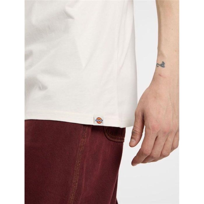 Camiseta de Manga Corta Hombre Dickies Bolivar Ss Blanco S 6