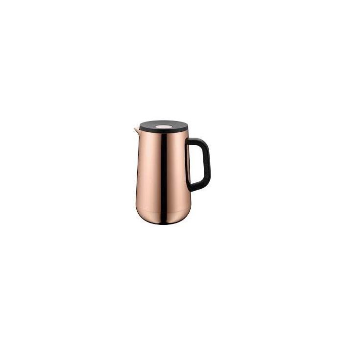 WMF Jarra aislante Impulse Vintage Cobre 1L - Acero inoxidable con tapa y cierre al vacío, 191x234mm