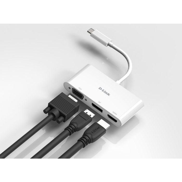 D-Link Hub V310 - HDMI, DisplayPort, VGA - Compatible con Mac/Windows/Linux 2