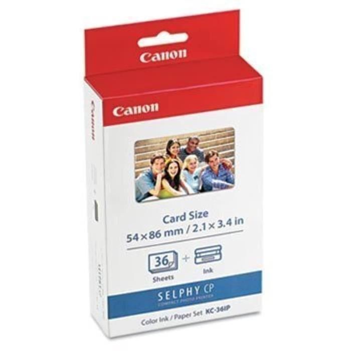 Kit Canon papel + tinta KC-36IP 1