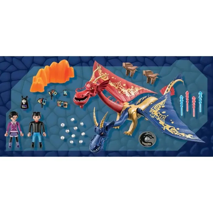 Playmobil 71080 Dragones Nueve Reinos: Wuwei y Jun 3 Playmobil 71080 Dragones Nueve Reinos: Wuwei y Jun 3