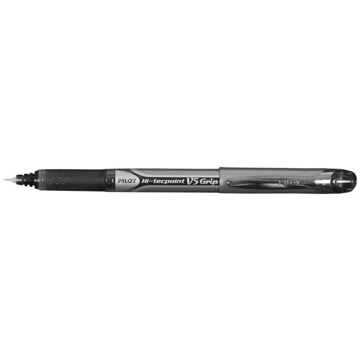 Rotulador Pilot Punta Aguja V-5 grip Negro 0.5 mm 12 unidades 1