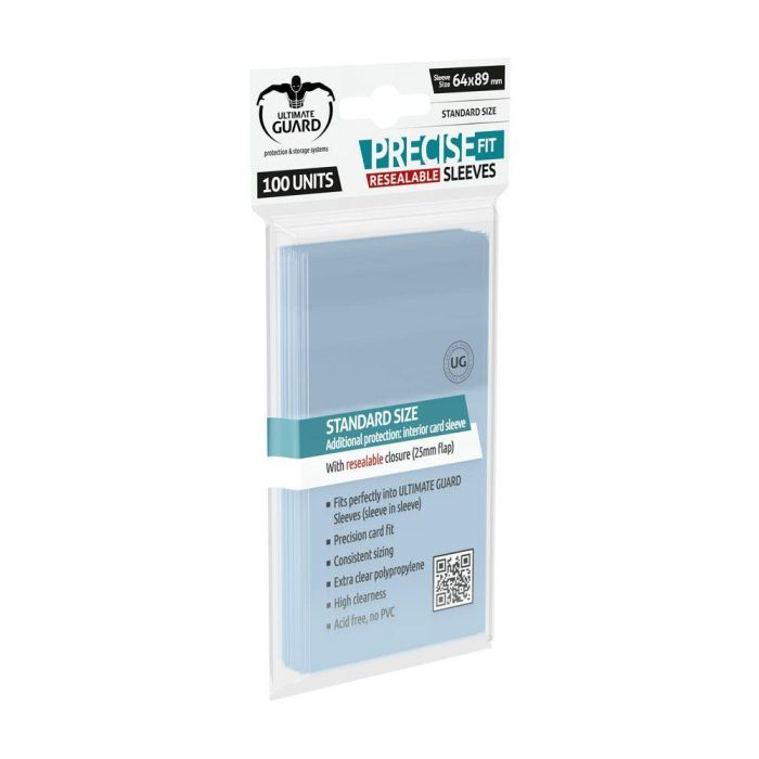 Fundas Transparentes Cartas Ultimate Guard Precise - Fit 1 Fundas Transparentes Cartas Ultimate Guard Precise - Fit 1