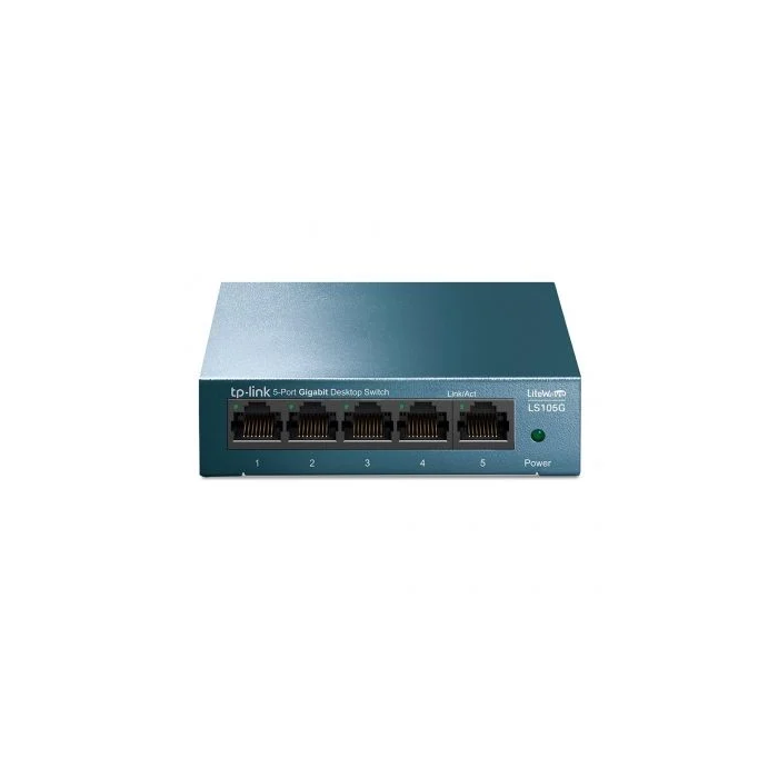 TPLINK LS105G Switch Sobremesa 5 Puertos Gigabit Ethernet 10/100/1000 Mbps 1