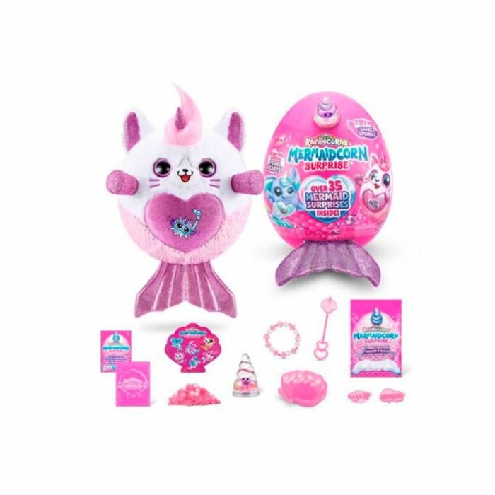 ZURU AUC1735021813700 Peluches Mermaidcorn Surprise S7 con 35 sorpresas y cola brillante, Huevo para incubar 7