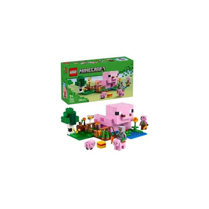 Juego de construccion la casa-cerdo bebé lego minecraft 3 Juego de construccion la casa-cerdo bebé lego minecraft 3