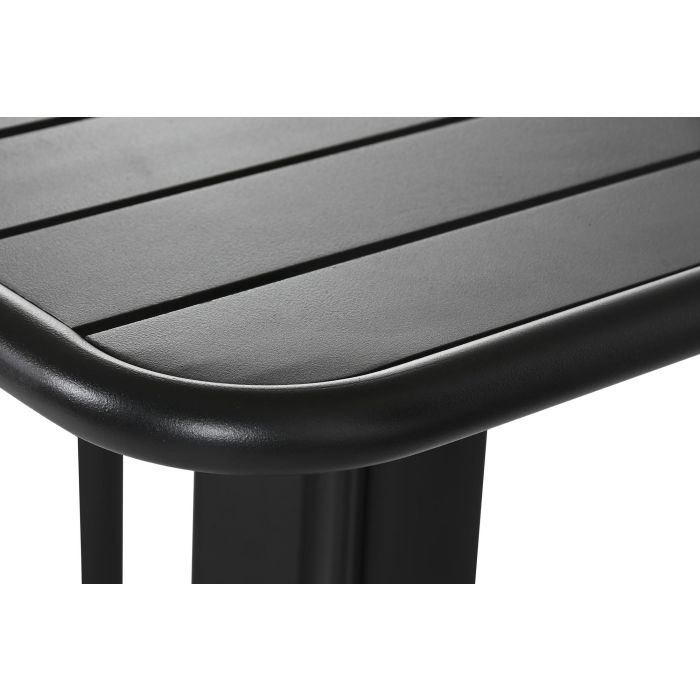 Mesa Bar Terraza Y Jardin DKD Home Decor Negro 60 x 102 x 60 cm Set de 3 2 Mesa Bar Terraza Y Jardin DKD Home Decor Negro 60 x 102 x 60 cm Set de 3 2
