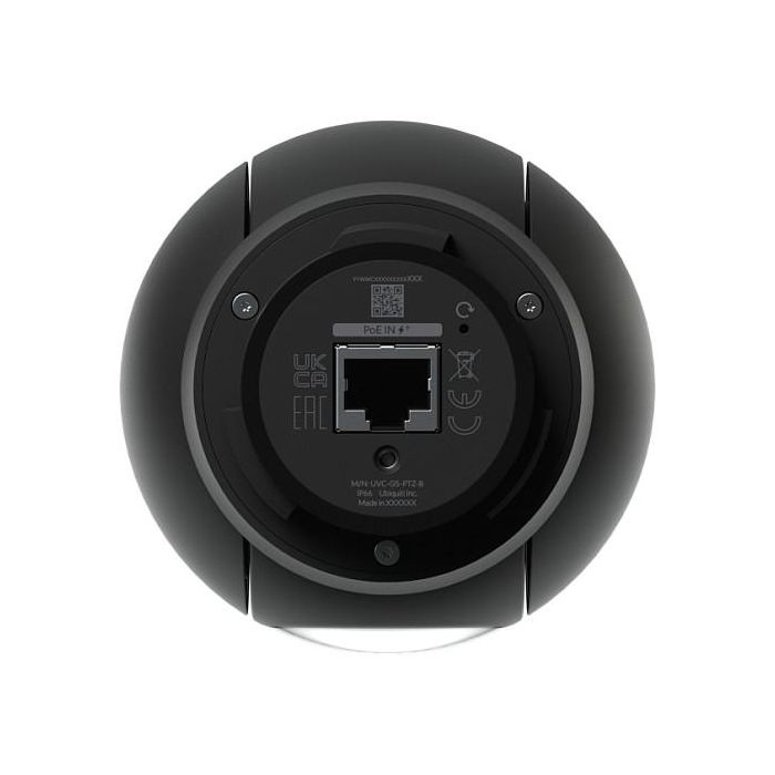 Ubiquiti UVC-G5-PTZ Cámara de Video para Exteriores 2K PTZ con Visión Nocturna InfraRed IP66 PoE+ Negra 6