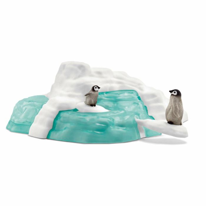 Schleich 42661 - Familia de Pingüinos en el Témpano de Hielo - Wild Life 1