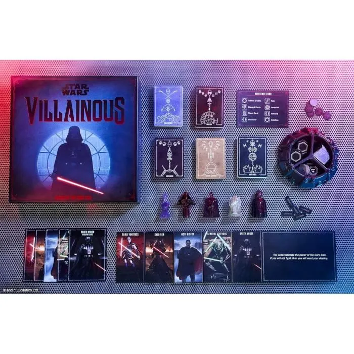 Ravensburger Villainous El poder del lado oscuro RAV4005556274925 Juego de estrategia 4 Ravensburger Villainous El poder del lado oscuro RAV4005556274925 Juego de estrategia 4