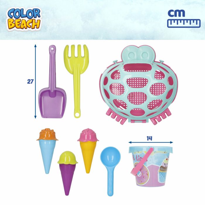 Set de Juguetes de Playa Colorbaby 48 X 16 X 32 CM (6 Unidades) 3