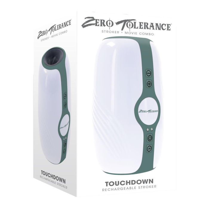 Masturbador Masculino Evolved Zero Tolerance Blanco 1 Masturbador Masculino Evolved Zero Tolerance Blanco 1