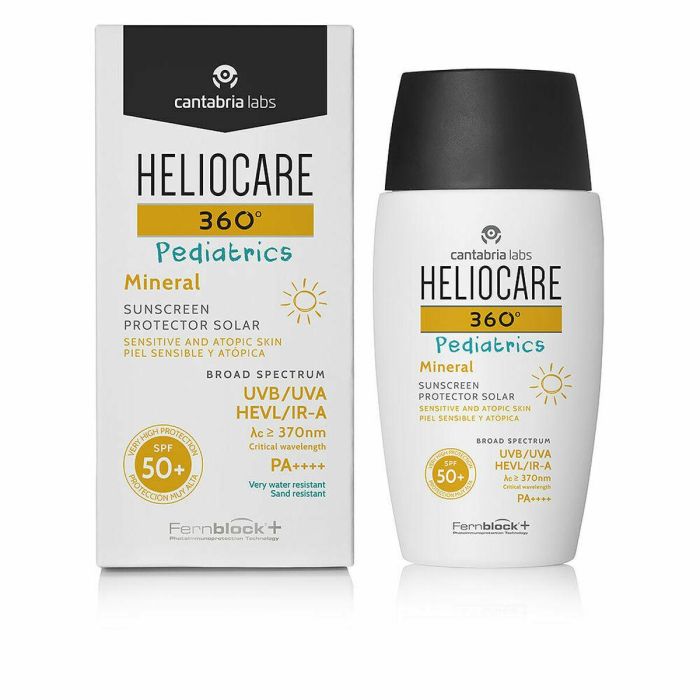 Heliocare 360° PEDIATRICS Protector Solar Mineral SPF50+ Piel Sensible Atópica Facial Corporal Ultraligera 50 ml Heliocare 360° PEDIATRICS Protector Solar Mineral SPF50+ Piel Sensible Atópica Facial Corporal Ultraligera 50 ml