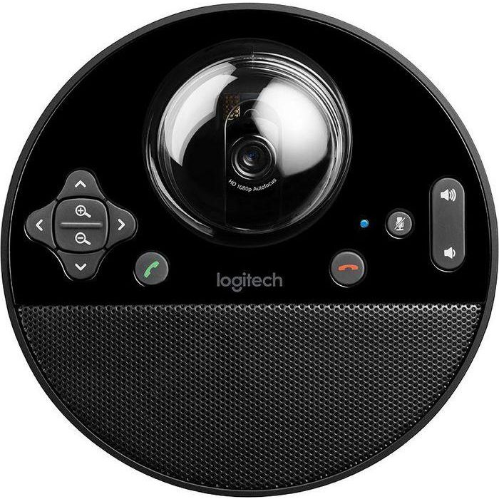 Logitech BCC950 Sistema de Videoconferencia Todo en Uno con Cámara HD Motorizada, Altavoz y Micrófono Cancelación Ruido para 1-4 Personas 2