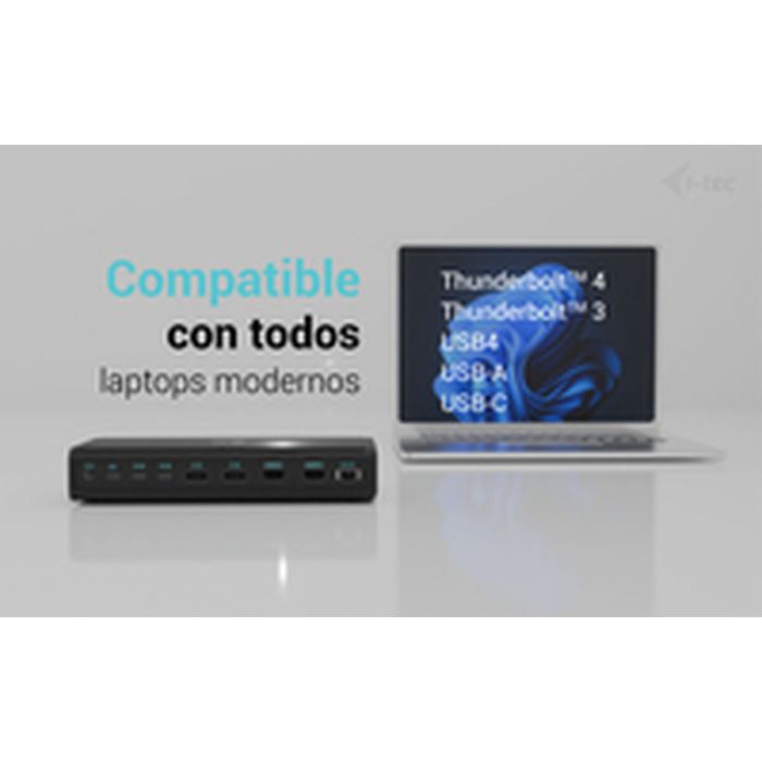 Soporte para Portátil i-Tec CA6MONITORDOCKPD 17