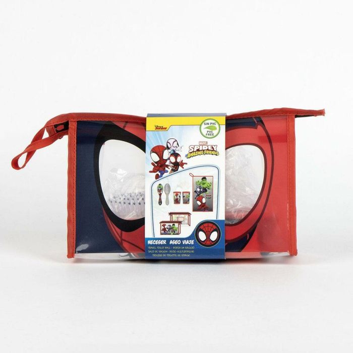 Cerdá Neceser de Aseo para Viaje Spidey Rojo Infantil 23x15x8 cm +3 años 3 Cerdá Neceser de Aseo para Viaje Spidey Rojo Infantil 23x15x8 cm +3 años 3
