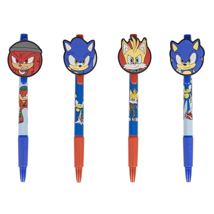 Bolígrafo pack x4 sonic prime Bolígrafo pack x4 sonic prime