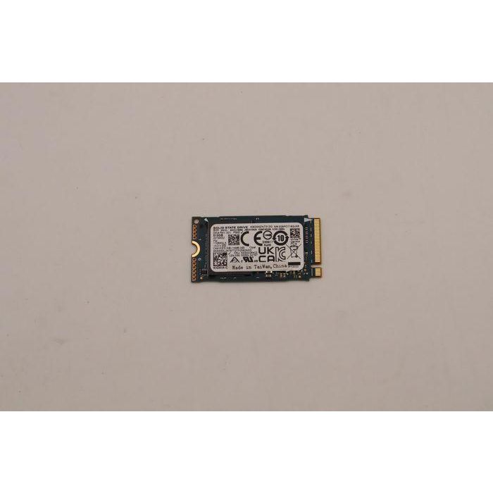 Lenovo M.2 2242 SSD, 512GB capacity, PCIe 4.0 x4 interface, optimized for Lenovo ThinkPad laptops, NVMe technology. Lenovo M.2 2242 SSD, 512GB capacity, PCIe 4.0 x4 interface, optimized for Lenovo ThinkPad laptops, NVMe technology.