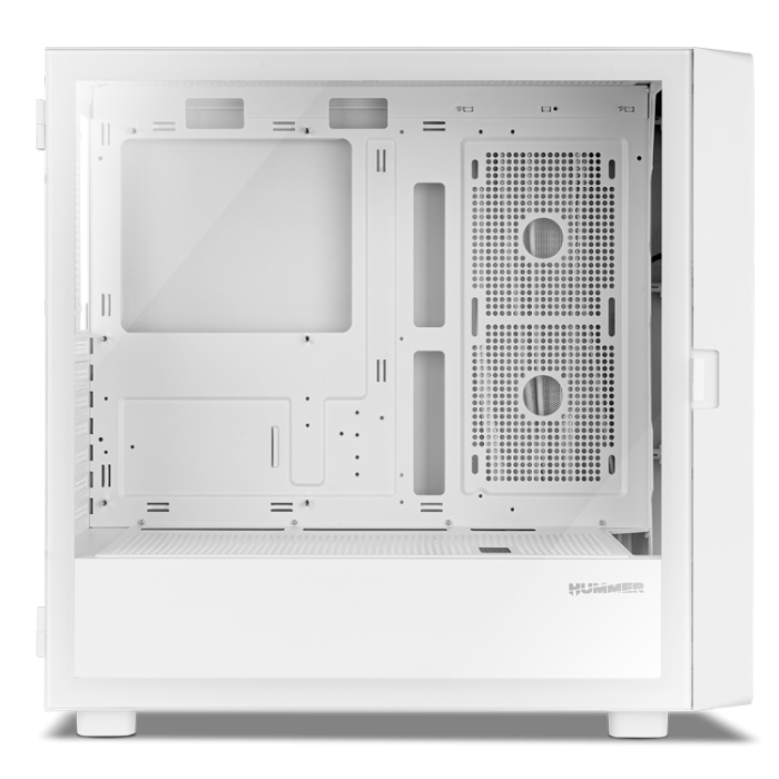 Nox Caja Ordenador Gaming Hummer Bios Blanca con Pantalla LCD 8" 5 Nox Caja Ordenador Gaming Hummer Bios Blanca con Pantalla LCD 8" 5