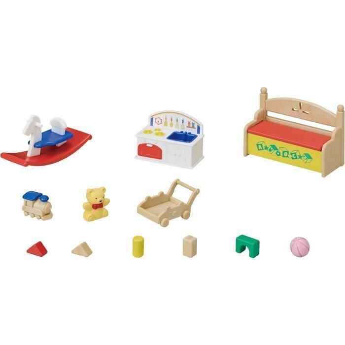 Figuras en miniatura - FAMILIAS SYLVANIAN - 5709 - La caja de juguetes de los bebés 1