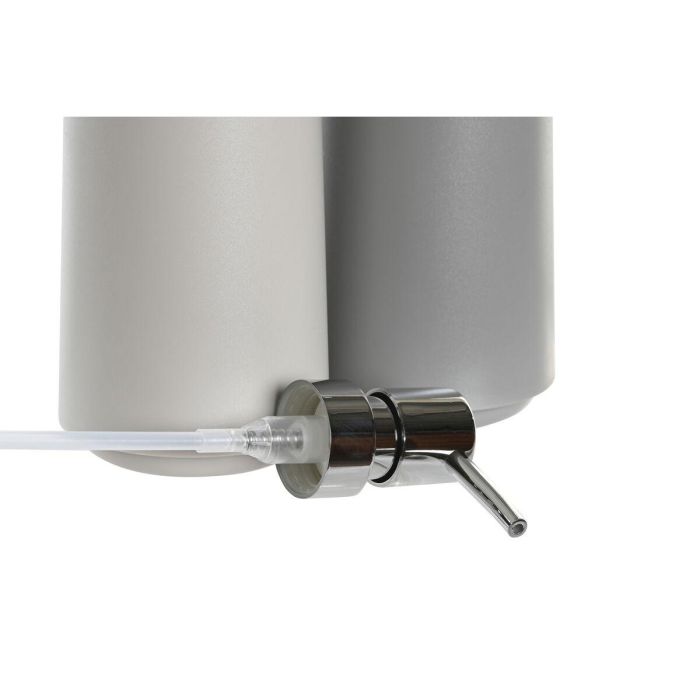 Dosificador Basicos DKD Home Decor Beige Gris 8 x 18 x 8 cm (2 Unidades) 1 Dosificador Basicos DKD Home Decor Beige Gris 8 x 18 x 8 cm (2 Unidades) 1