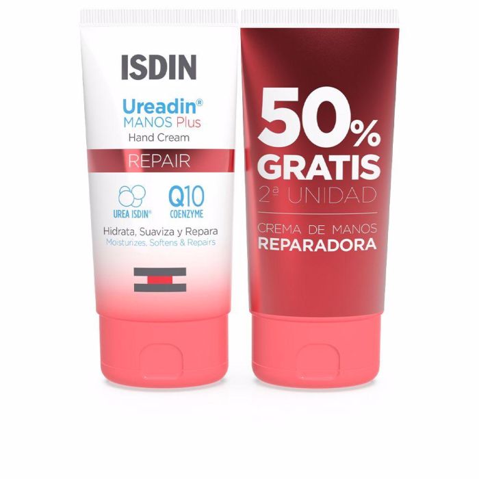 Isdin Ureadin Manos Plus Lote 2 pz Crema Manos y Uñas 50 ml Hidratante Reparadora Isdin Ureadin Manos Plus Lote 2 pz Crema Manos y Uñas 50 ml Hidratante Reparadora