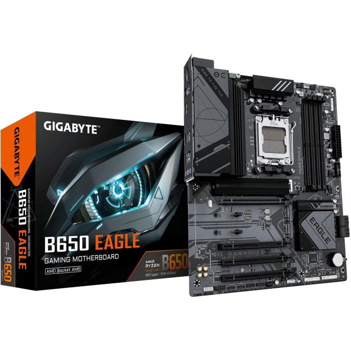 Gigabyte B650 EAGLE (B650.AM5.ATX.DDR5) Placa Base AMD Socket AM5 DDR5, Ryzen 7000/8000/9000 Series, PCIe 5.0 M.2 0 Gigabyte B650 EAGLE (B650.AM5.ATX.DDR5) Placa Base AMD Socket AM5 DDR5, Ryzen 7000/8000/9000 Series, PCIe 5.0 M.2 0