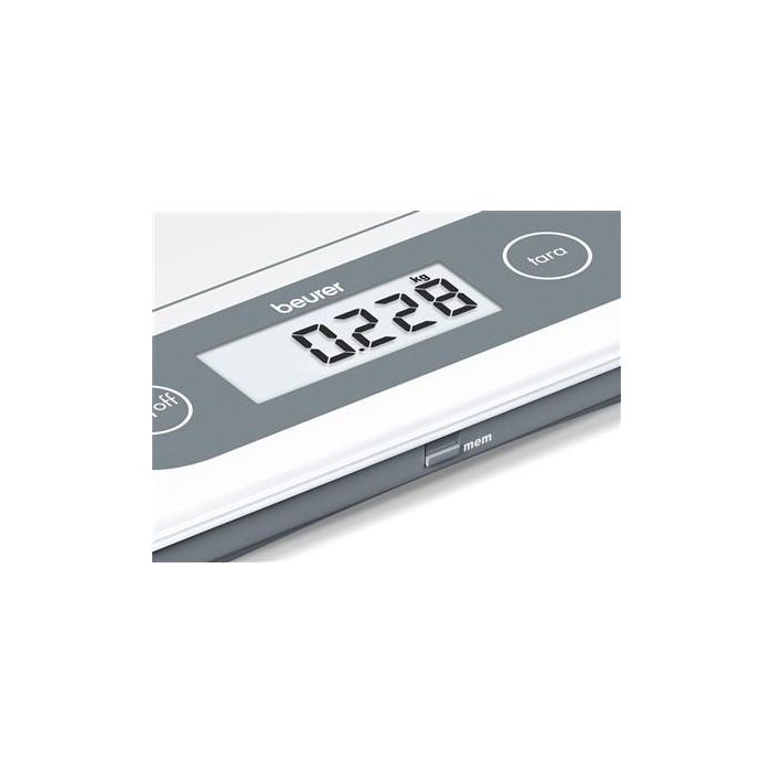 Beurer KS-59 XXL Balanza de Cocina, 20 Kg, Superficie Extra Grande, Función Tara, Teclas Táctiles - Ideal para Paquetes Grandes 3 Beurer KS-59 XXL Balanza de Cocina, 20 Kg, Superficie Extra Grande, Función Tara, Teclas Táctiles - Ideal para Paquetes Grandes 3