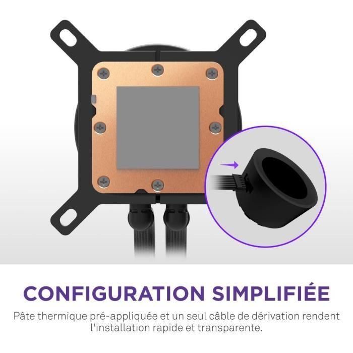 NZXT Kraken 240 V2 RL-KN240-B2 - Refrigeración Líquida AIO 240mm con Pantalla 1.54" - Compatible Intel/AMD 5 NZXT Kraken 240 V2 RL-KN240-B2 - Refrigeración Líquida AIO 240mm con Pantalla 1.54" - Compatible Intel/AMD 5