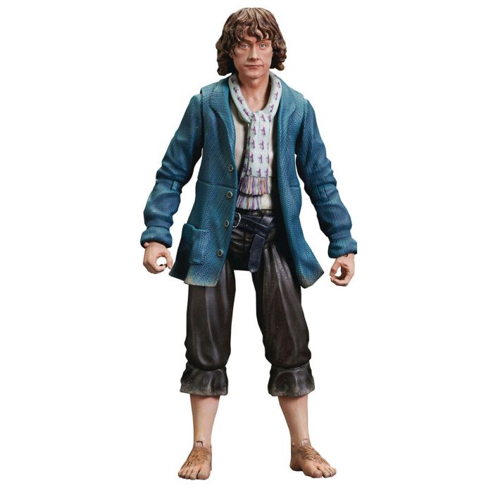 Diamond Select Toys Pippin Action Figure 10 cm The Lord of the Rings con accesorios y articulaciones