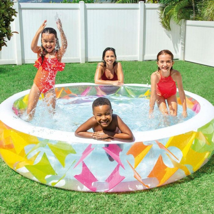 Piscina Hinchable Intex 840 L 229 x 56 x 229 cm (2 Unidades) 2