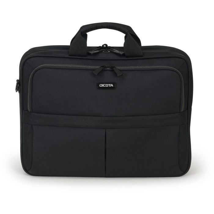 DICOTA SCALE Bandolera Eco Top Traveller para portátil 14-15.6" (35.56-39.62cm) Negro PET, con compartimento tableta 2 DICOTA SCALE Bandolera Eco Top Traveller para portátil 14-15.6" (35.56-39.62cm) Negro PET, con compartimento tableta 2