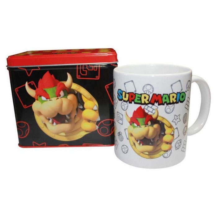 Hucha + taza Bowser Super Mario Bros Nintendo 0 Hucha + taza Bowser Super Mario Bros Nintendo 0