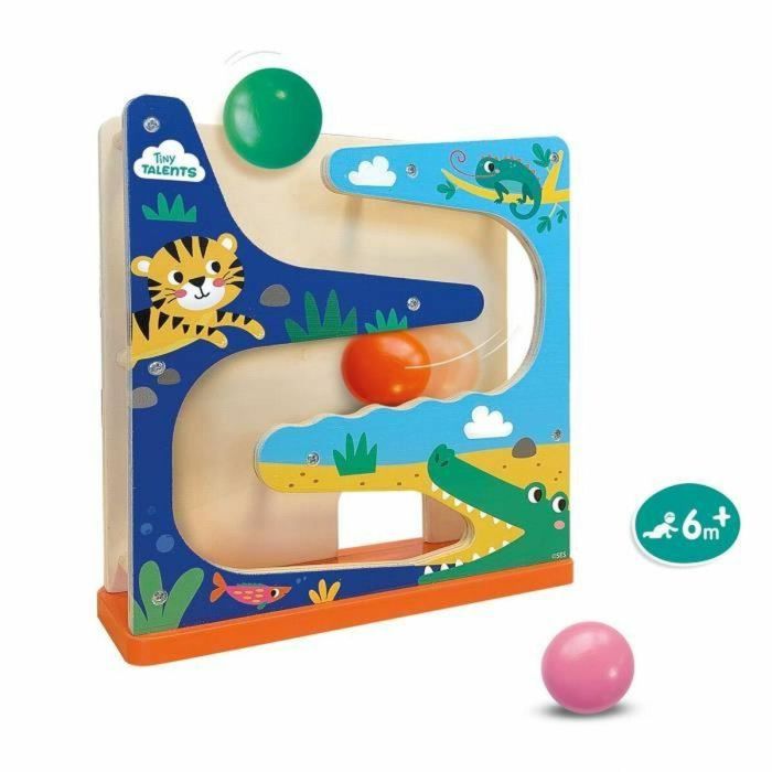 Ses Creative SES8710341131449 Circuito de bolas de madera Cocodrilo 1