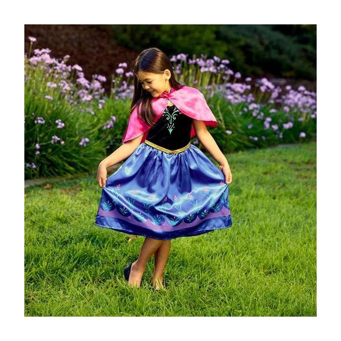 Disfraz disney frozen anna de viaje classic t. 7-8 años 4 Disfraz disney frozen anna de viaje classic t. 7-8 años 4