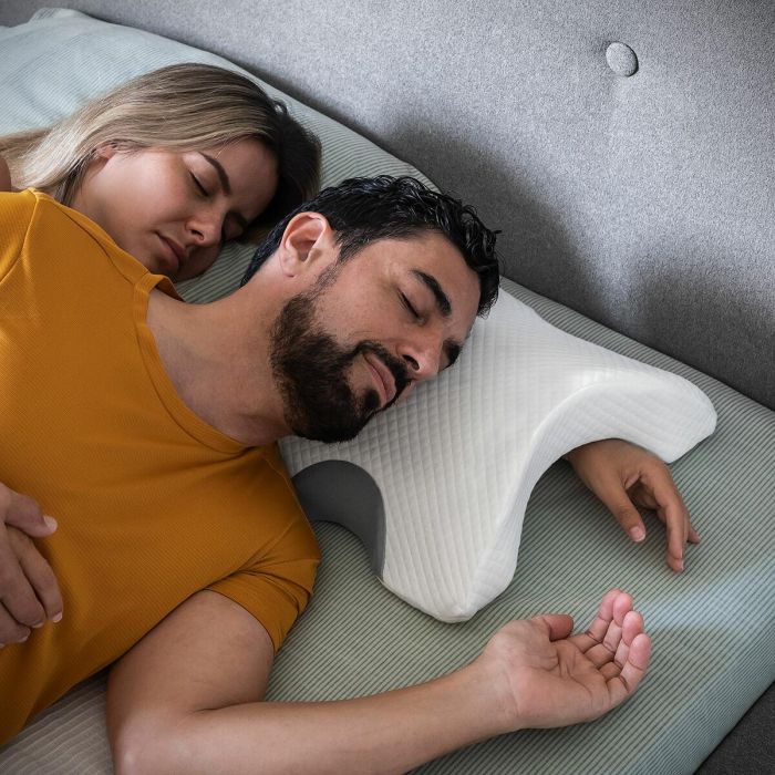 Almohada Viscoelástica Cervical para Parejas Cozzy InnovaGoods Almohada Viscoelástica Cervical para Parejas Cozzy InnovaGoods